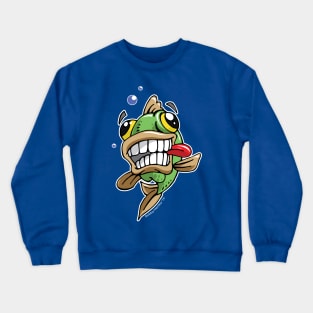 Big Mouth Bass Crewneck Sweatshirt